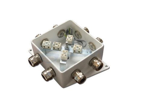 КМ-О (10к)-IP66-120х120, шесть вводов Гефест Коробка монтажная