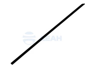 Трубка термоусаживаемая 3,0/1,5 мм,чер.(20-3006) (REXANT)