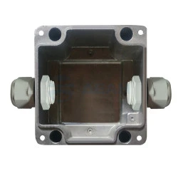 Коробка коммутационная МКС 2В "МОРОЗ" IP66/IP68 цвет серый  (Магнито-Контакт)