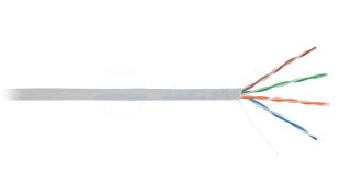 Кабель витая пара (EC-UU004-5E-PVC-GY)  (NETLAN)