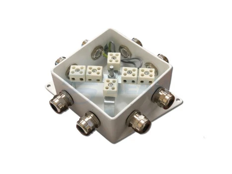 КМ-О (12к)-IP66-120х120, пять вводов Гефест Коробка монтажная