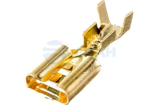 Клемма плоская гнездо 7.7 мм 0.75-1.5 мм² (РП-м 1.5-(6.3)) (08-0912)  (REXANT)