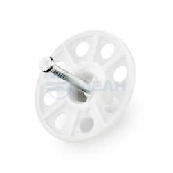 Тарельчатый дюбель гриб с гвоздем для ПМ IN30 белый (100 шт/уп) (PR08.12248)  (Промрукав)