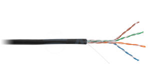                         Кабель витая пара (EC-UU004-5E-PE-BK)
						