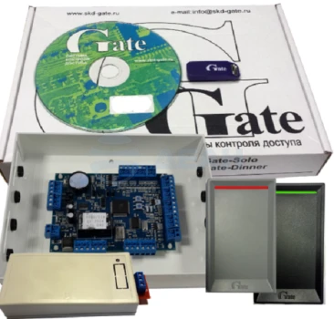 Gate Проходная УРВ (Solo KIT) Равелин Комплект для организации проходной и учета рабочего времени
