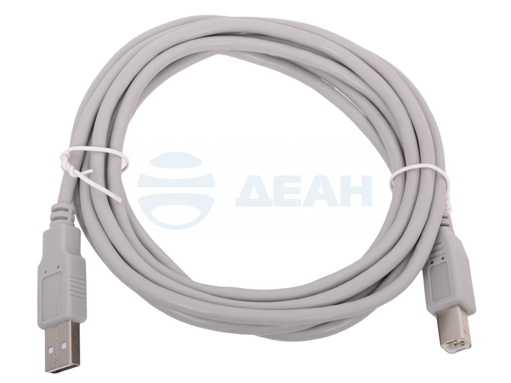           
Кабель соединительный USB2.0 Am-Bm (056124)  (Рубеж) 