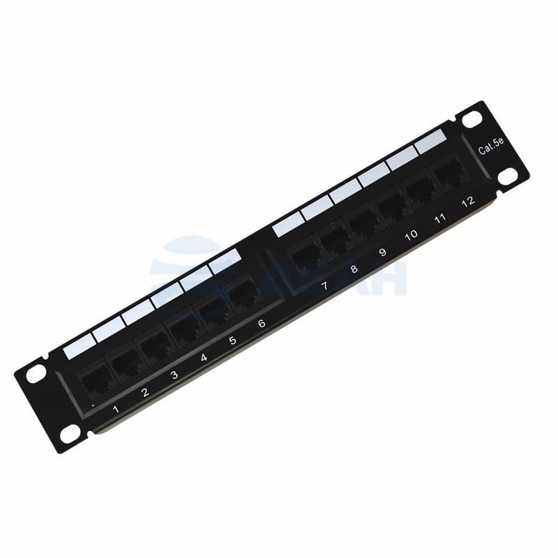           
Панель коммутационная 10", 1U, 12 портов UTP, RJ-45, CAT 5e (04-0025) (REXANT)