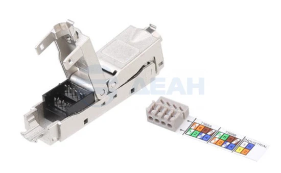 CA3-IDC-C6-SH-F-SL Hyperline Проходной адаптер