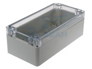                         Корпус АЯКС 195х80х72 с прозрачной крышкой
						