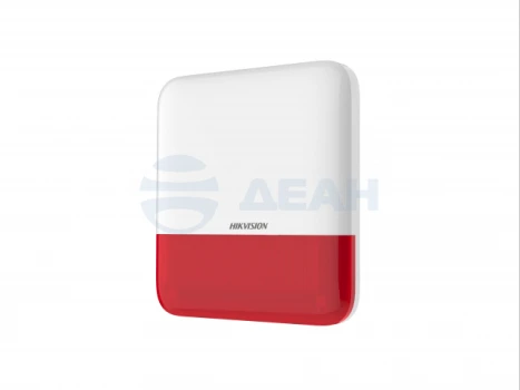 DS-PS1-E-WE (Red Indicator) AX PRO Hikvision Оповещатель свето-звуковой