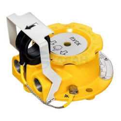                         Устройство дистанционного пуска взрывозащищенное УДП ИП535-07е, И1, "Пуск", желтый, КВМ20+ЗГ  (Эридан) 
						