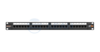                         Коммутационная панель (NMC-RP24UD2-1U-BK)
						