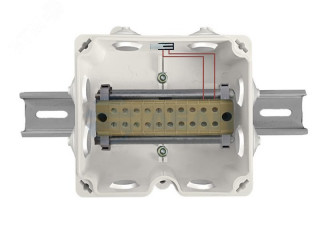                         КСП-DIN-Т-10 (120х103х50) АЯКС Wago
						
