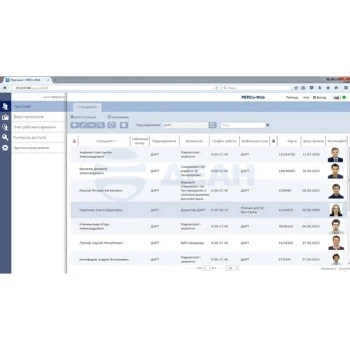 PERCo-WS PERCo Программное обеспечение СКД