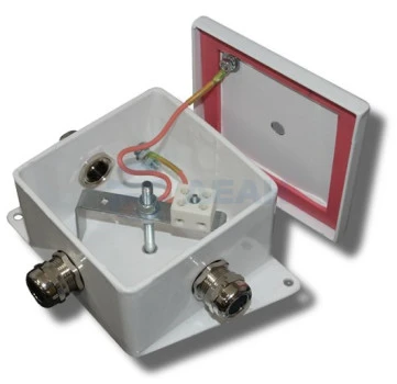 КМ-О (2к)-IP66-120х120, семь вводов Гефест Коробка монтажная