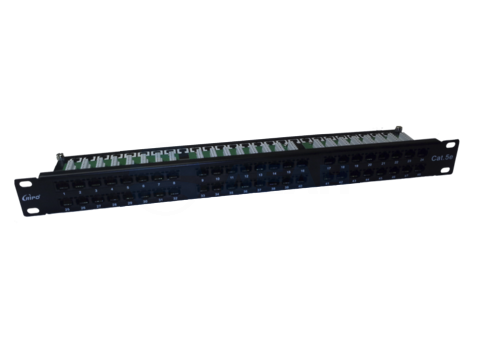           
Патч-панель высокой плотности 19", 1U, 48 портов RJ45, категория 5е RIPO (003-100010)