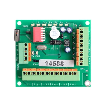 Модуль концентратора шлейфов  КХ-6-1 (бескорпусной Полисервис Модуль