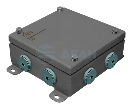 КМ IP66-1515, 8 вводов, нержавейка Гефест Коробка монтажная