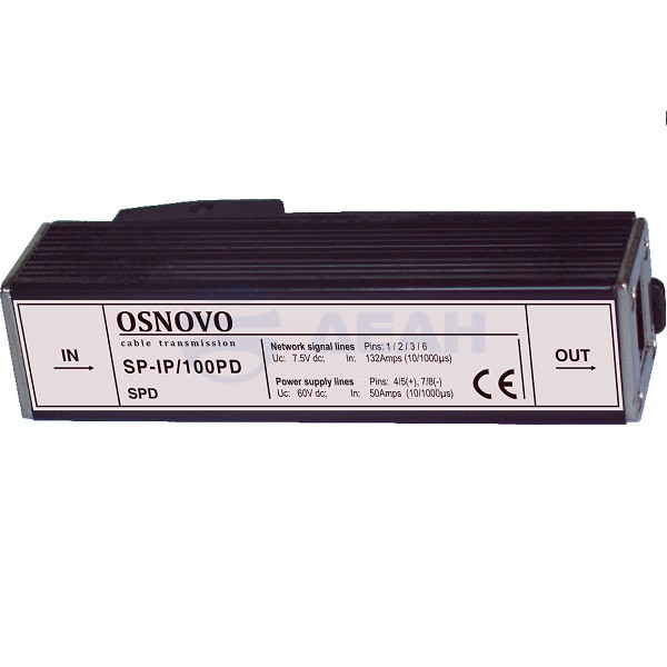           
Устройство грозозащиты для локальной вычислительной сети SP-IP/100PD (OSNOVO) 