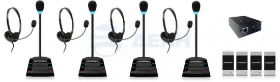 SX-400/4 STELBERRY Переговорное устройство клиент-кассир