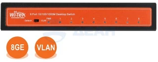 Коммутатор неуправляемый WI-SG108  (Wi-Tek)