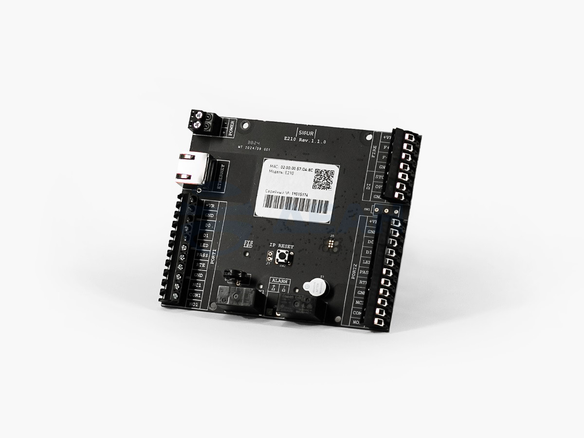           
Контроллер доступа Sigur E210 EMB (SIGUR) 