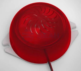 Оповещатель свето-звуковой ОПСЗ-24 ПКИ-СП24 (Филин) (красный) (Комтид)