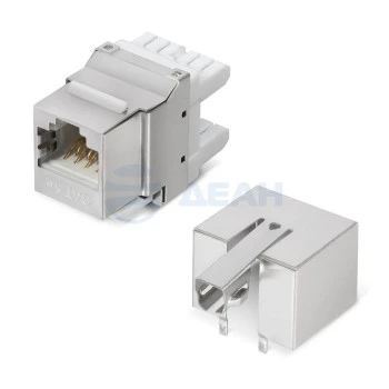KJ-RJ45-Cat.5e-SH-180 (7962c) CABEUS Вставка Keystone Jack