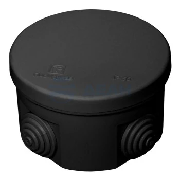 Коробка рас.о/п б.HF ч.80х50(102)(40-0120-9005) Промрукав Коробка распределительная