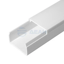 Кабель-канал бел.2зам.в г/к 80х40 (30м)(PR.058040)  (Промрукав)