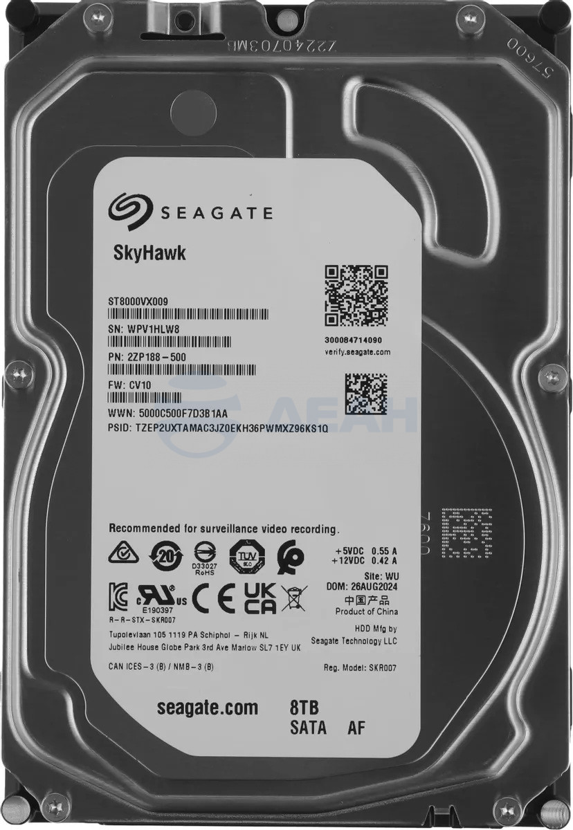           
Жесткий диск HDD ST8000VX009 (Seagate) 