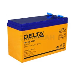Аккумулятор HR 12-34W (АКБ 12-9) Delta