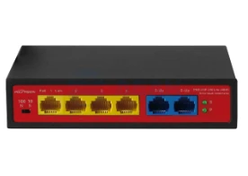 Коммутатор неуправляемый с PoE PND-04P-2M-Lite (48W) (Polyvision)