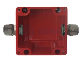 Коробка коммутационная МКС 2В "МОРОЗ" IP66/IP68 цвет красный  (Магнито-Контакт)