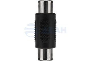 Переходник 1 гнездо RCA - 1 гнездо RCA (14-0432)  (REXANT)