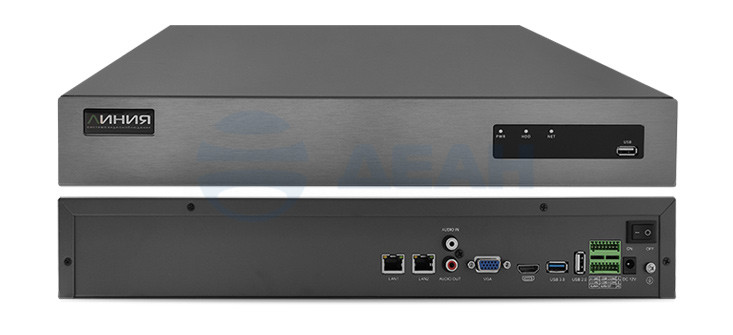           
IP видеорегистратор (NVR) Линия NVR 32 H.265 2хGbLAN (ДевЛайн) 