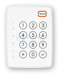 Клавиатура сенсорная Астра-КТМ-С Планар (белая) (Теко)